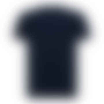 Textured T-shirt - Navy