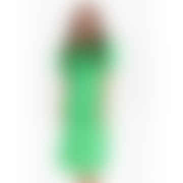 Nupaula -Kleid in Giftgrün