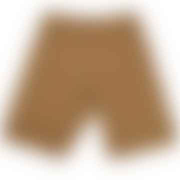 Pantalones cortos de hombre Duck Canvas Stone Washed Brown Duck