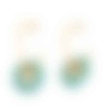 Fleury earrings - Turquoises