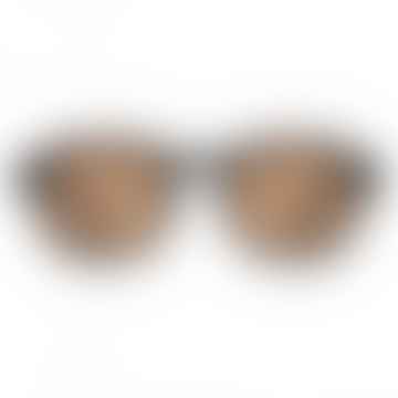 Schwarze Zan -Sonnenbrille