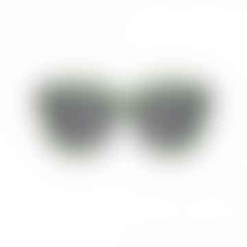Dunkelgrün transparent Billy Sonnenbrille