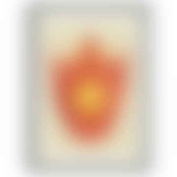 Sonnengöttin Vase - Kateryna Brovkova - Kunstdruck - 50 x 70 cm