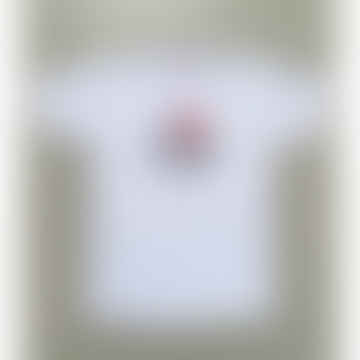 I Love Bcn White Tshirt Unisex