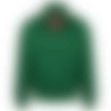 Chaqueta de algodón Harrington - verde
