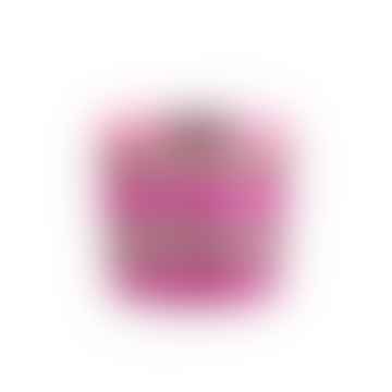 Medio di copertura in pentola per pianta intrecciata in neyron rosa, p