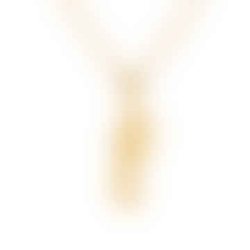 Vergoldete Seepferdchen-Halskette