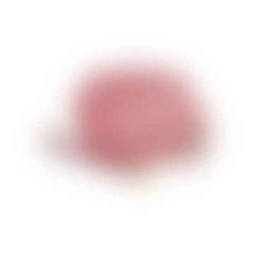 Bolso de cámara de cuero italiano rosa polvoriento