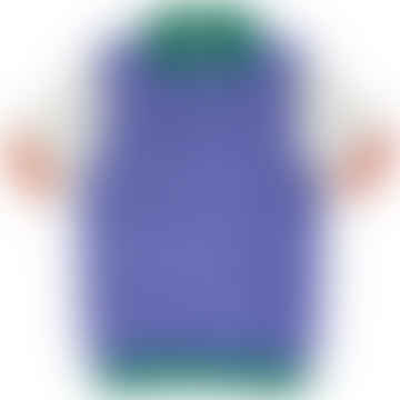 Argyle Extra Fine crêpe Coton Polo en tricot en violet