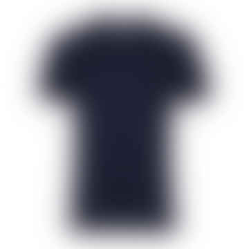 Klassisches Bio-T-Shirt Marineblau