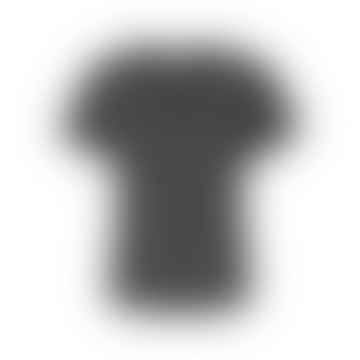 Gesinas-Streifen-T-Shirt schwarz