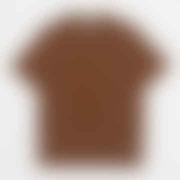 Danny Short Sleeve T-Shirt in Golden Brown