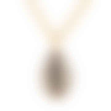 Kuhrie -Halskette - 925 silbergoldplattierte Kette
