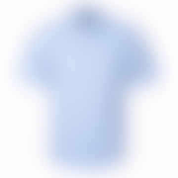 Rash Short Sleeve Oxford Shirt Light Open Blue
