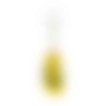 Anillo de llave amarilla cítrica