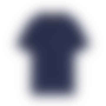 Camiseta de cuello de la tripulación marina