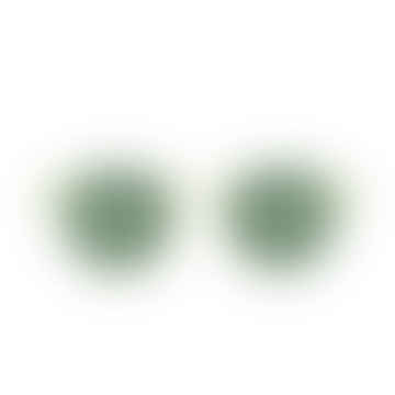 Shape D Quiet Green Sun Reading Glasses