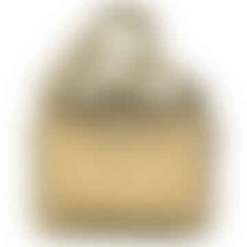 Small Gold Rivington Shoulder Bag with Luna Bee