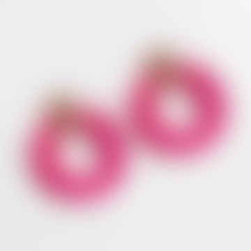 Fluo Pink Alex Earrings