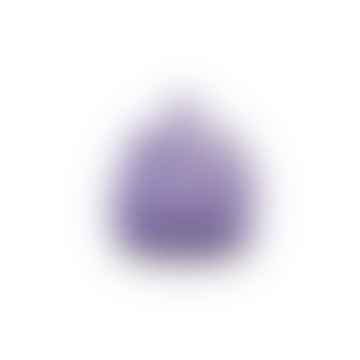 Strahlglaskerze 85G - Lilac, Lavendel