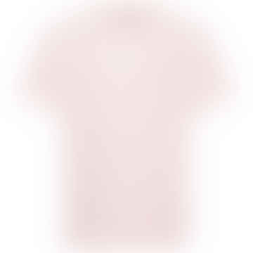 T -shirt tommy jeans classico bandiera solida - rosa debole