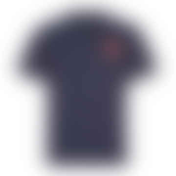 Navy Sun Logo T -Shirt