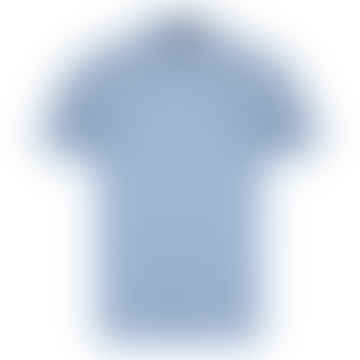 Blue Custom Slim Fit Polo Shirt