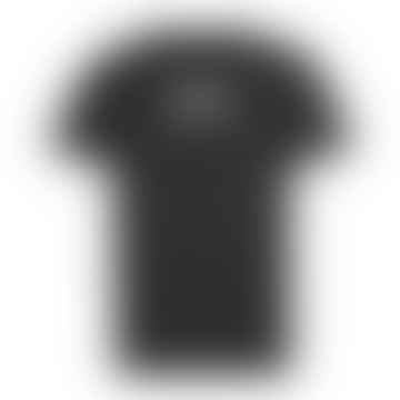 Schwarzes japanisches Logo T -Shirt