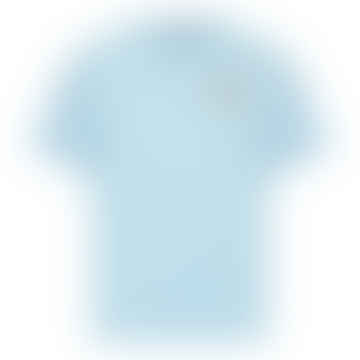 Camiseta de emanación azul cielo