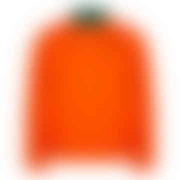 Orange Rugby Sweatshirt 