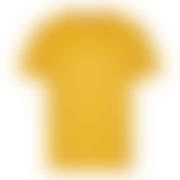 Industriell gelber Johannes Standard Logo T -Shirt