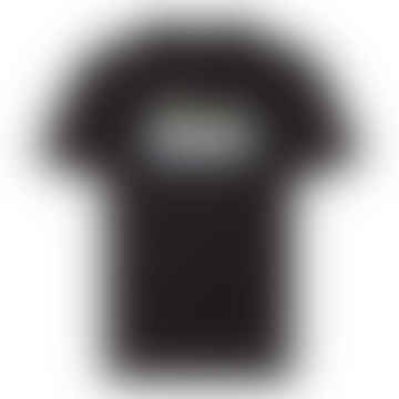 T-Shirt mit Palm-Schriftzug – Schwarz