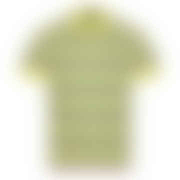 Yellow Crush Multi Stripe Polo Shirt 