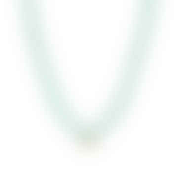 Rays Of Light Necklace Green Onyx Gold