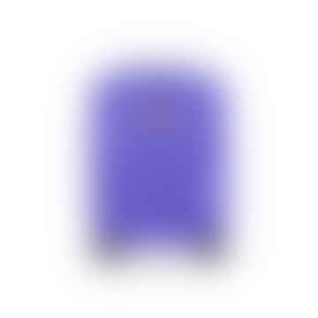 Small lavender icon suitcase tone on tone