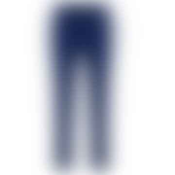 Azul oscuro h genio mm 224 pantalones de ajuste delgados