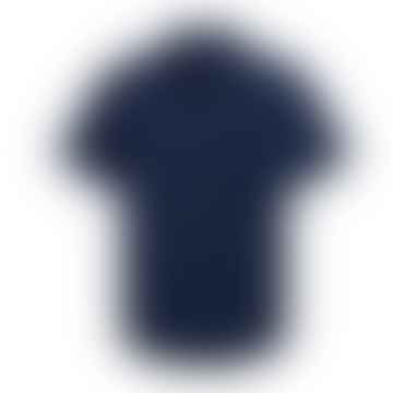 Navy Short Sleeved Sport Shirt