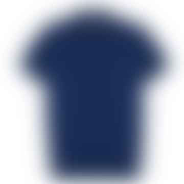 Lapis Blue Payton Short Sleeve Polo Shirt