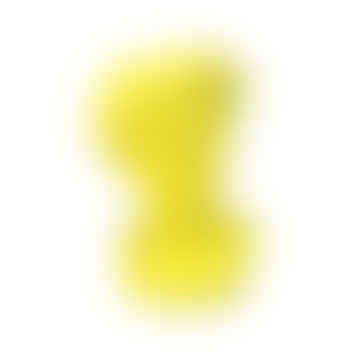 Vase de tête grec jaune - petit