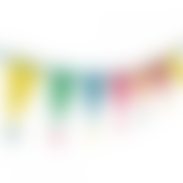 Guirlande en coton à pampilles colorées (3 mètres)