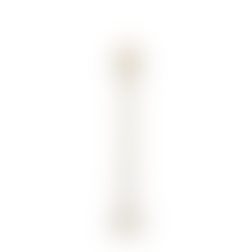 59,5 cm großer alter Messing Candlestick