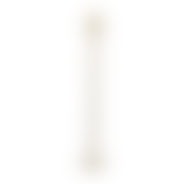 69,5 cm großer alter Messing Candlestick