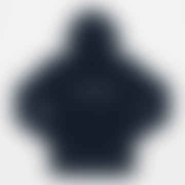 Chest Logo Hoodie in Navy Blazer