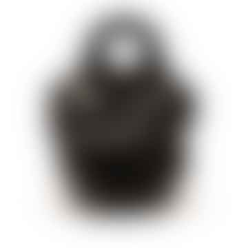 LOOPY BIG SISTER Smoke | Black Reversible Leather Handbag