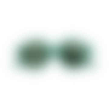 Emerald Bendable Round Sunglasses