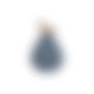 : Tasse de poire en silicone - bleu