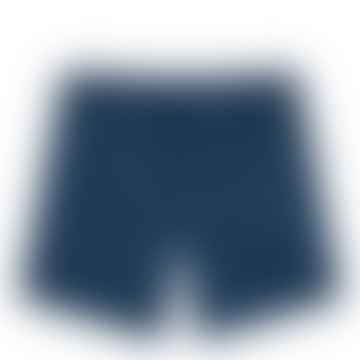 Pantalones cortos de volea de cáñamo de 7 pulgadas - Tidepool Blue