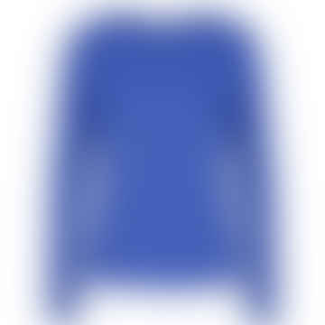 Deslumbrante blusa azul nudiddo