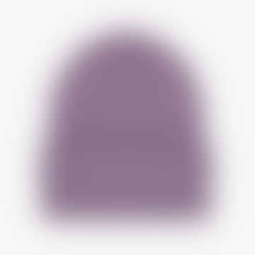 Sombrero de lana de merino de neblina púrpura