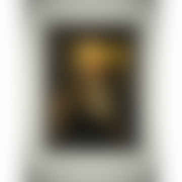 Lámina Enmarcada ‘pincelada Dorada’ - 50x40